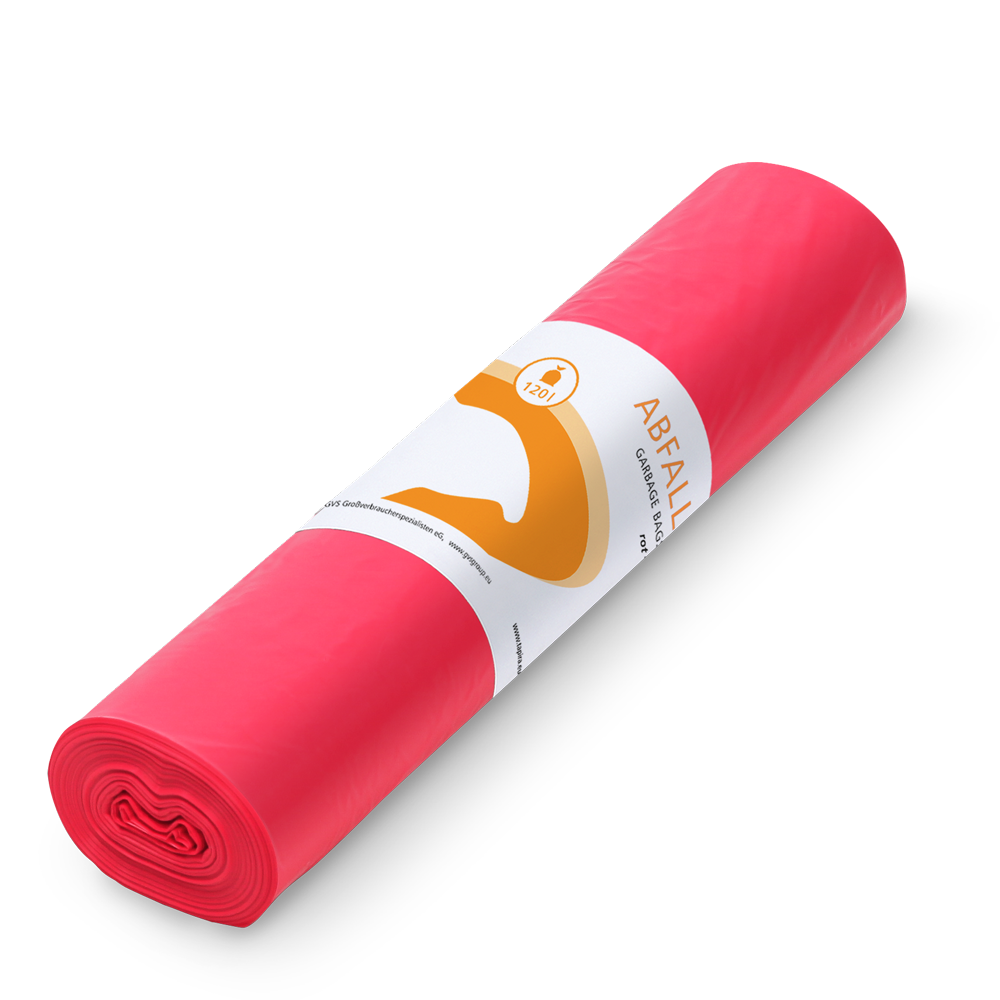 TAPIRA Plus Abfallsäcke 120 Liter (Transparent)