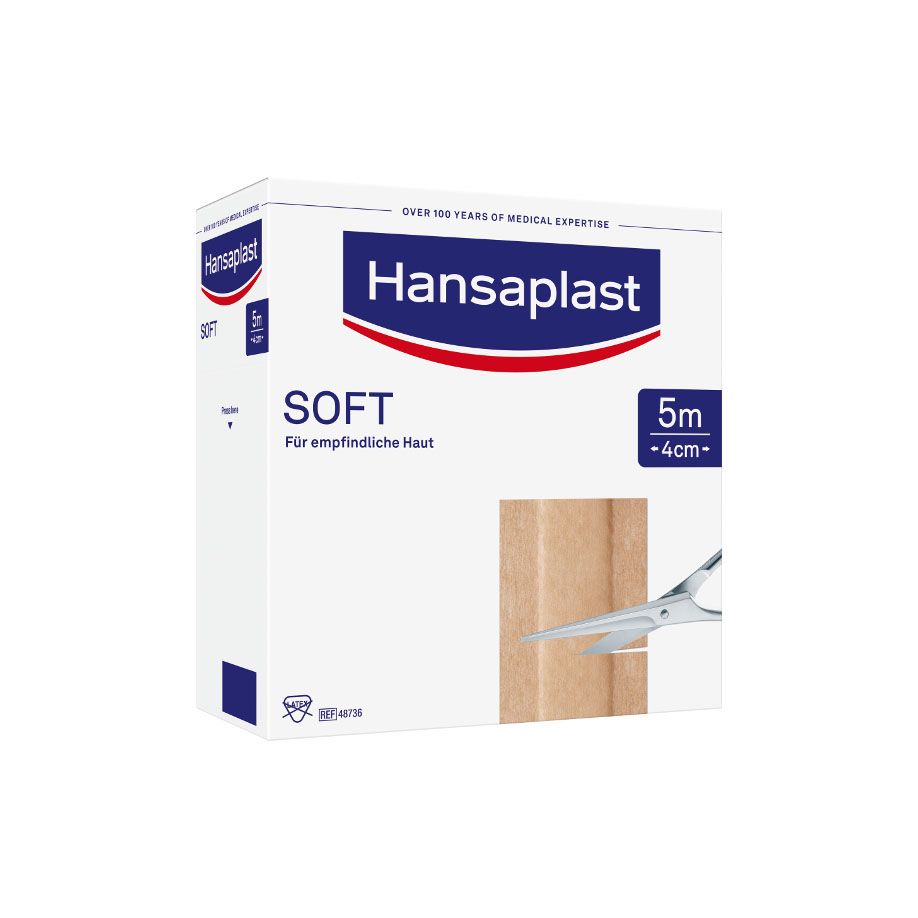 BEIERSDORF Hansaplast Soft Wundschnellverband hautfarben