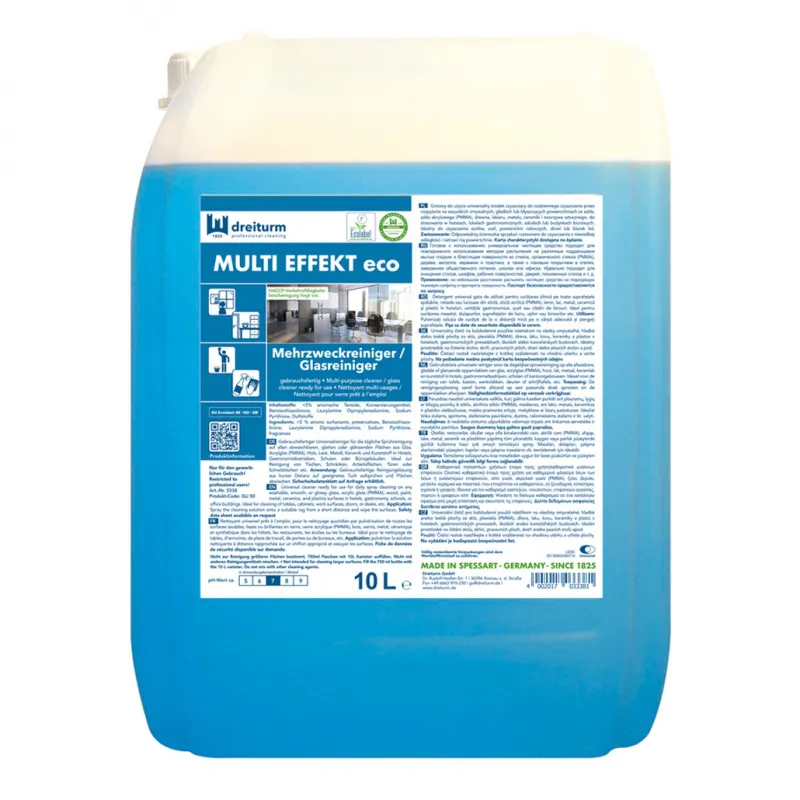 DREITURM MULTI EFFEKT ECO Mehrzweckreiniger/Glasreiniger 10 Liter