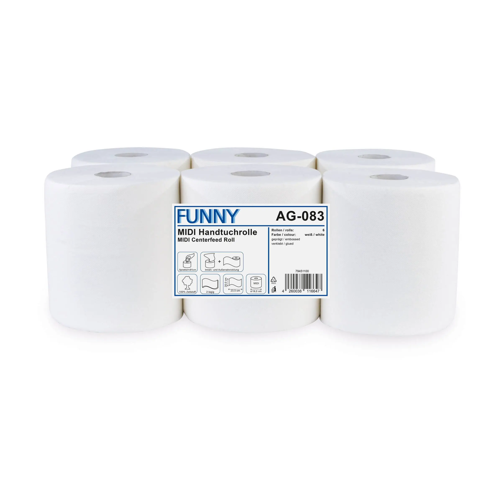 FUNNY MIDI Handtuchrolle (20 x 23,5 cm)